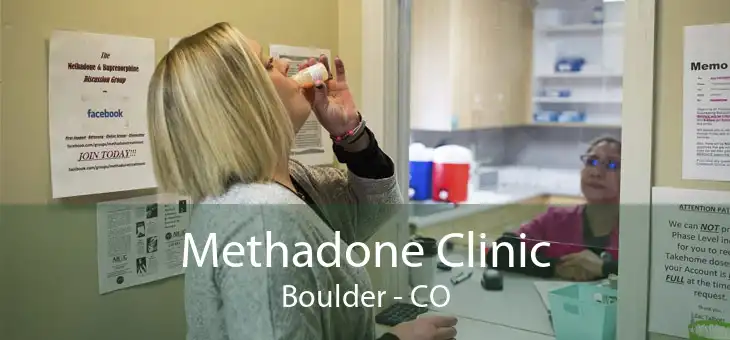Methadone Clinic Boulder - CO
