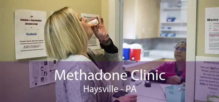 Methadone Clinic Haysville - PA