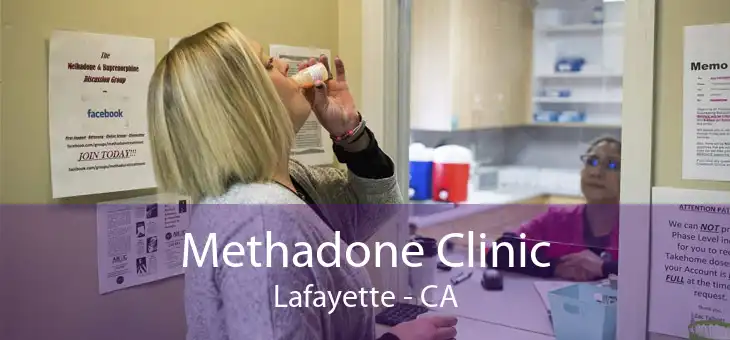 Methadone Clinic Lafayette - CA