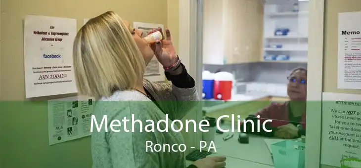 Methadone Clinic Ronco - PA