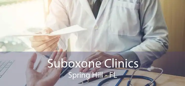 Suboxone Clinics Spring Hill - FL